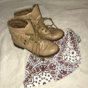 Rock & Candy combat boots